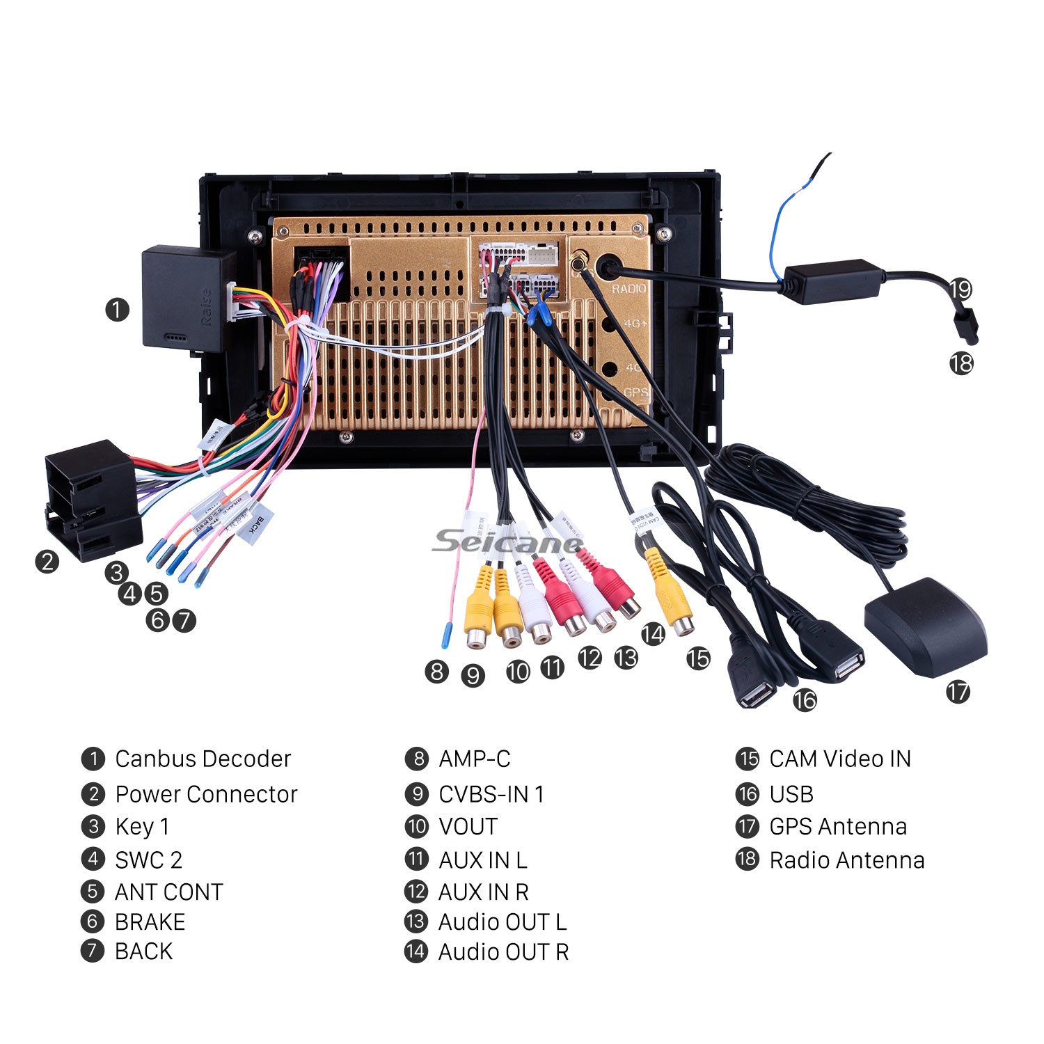 Oem Polegadas Vw Volkswagen Universal Android Hd Touch Screen