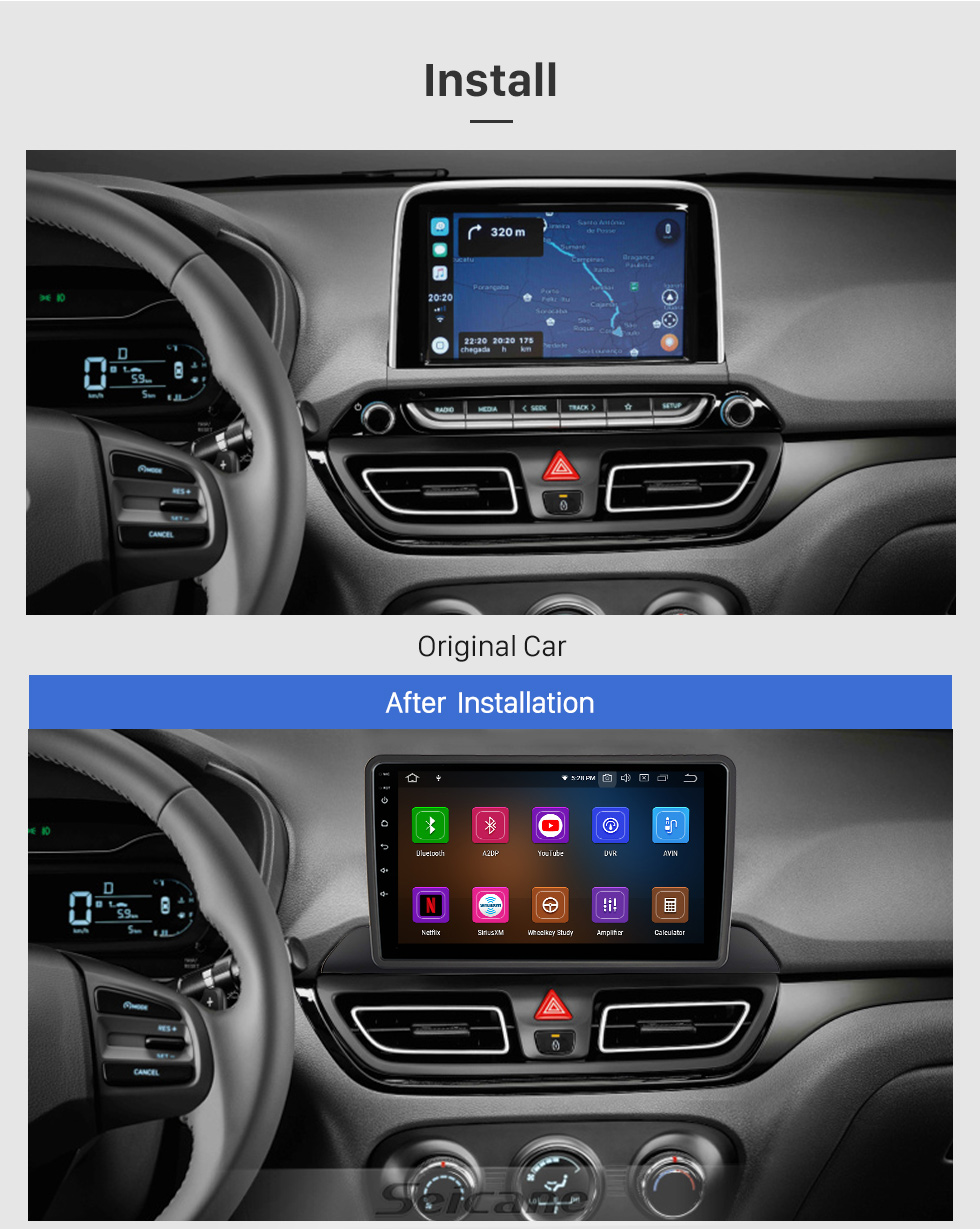 Hd Touchscreen Inch Android For Hyundai Hb Radio Gps