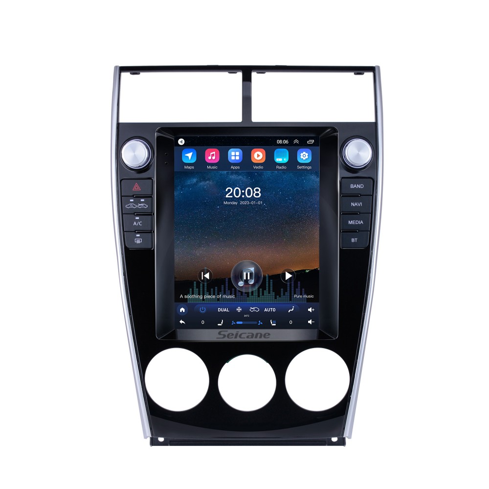 1 DIN Autoradio mit 4 Bildschirm, Bluetooth, FM, AUX
