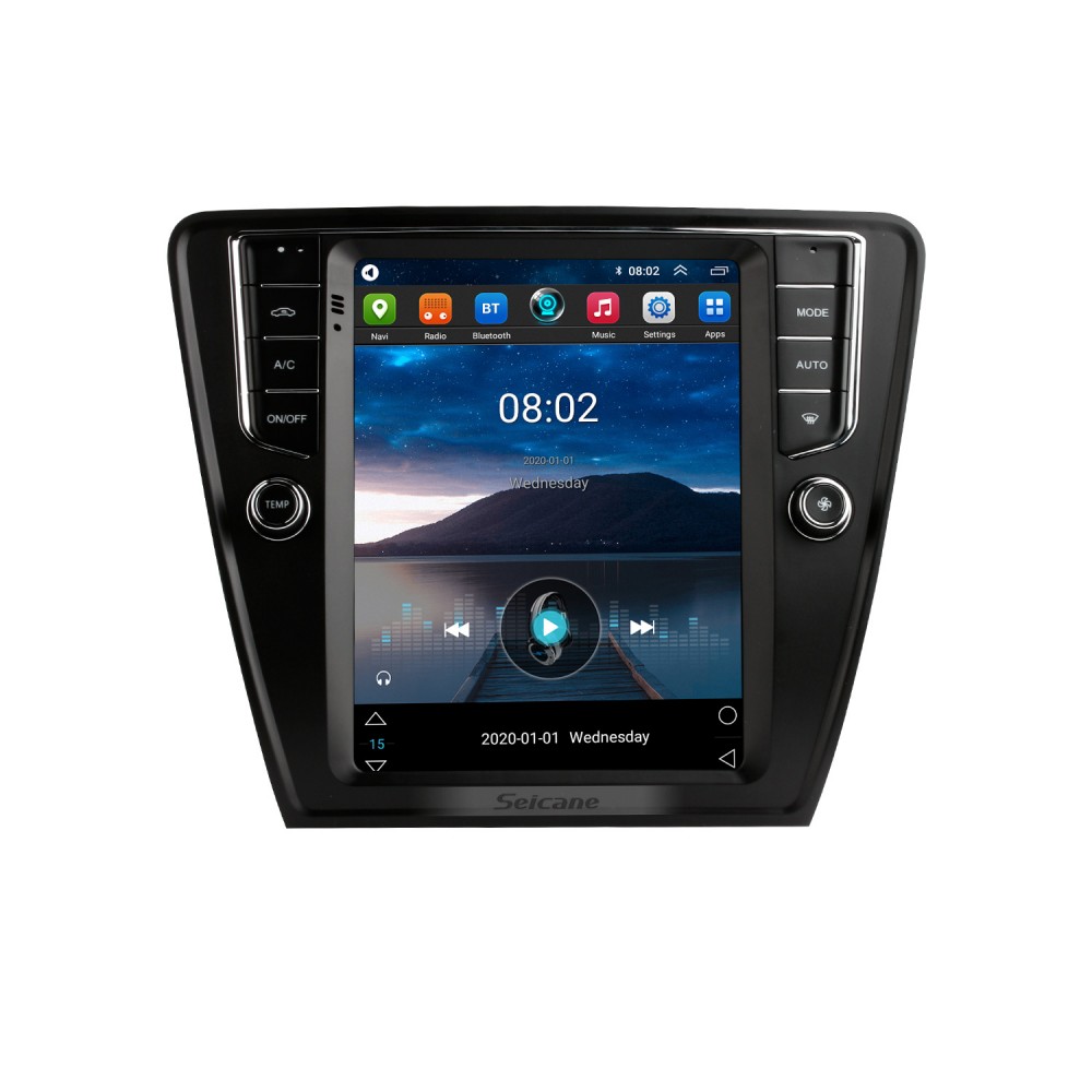For 2016-2018 SKODA OCTAVIA 9.7 inch 10.0 GPS Navigation HD Touchscreen Bluetooth Carplay Rear camera