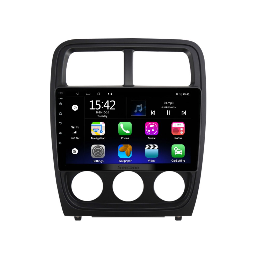 bar Pogo stick sprong Pigment OEM 9 inch Android 12.0 for 2010 2011 2012 DODGE CALIBER Radio with  Bluetooth HD Touchscreen GPS Navigation System support Carplay DAB+