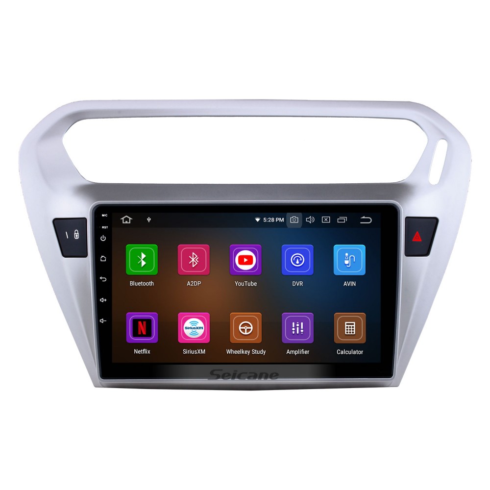 Ecran tactile QLED GPS Carplay et Android 13.0 Peugeot 301