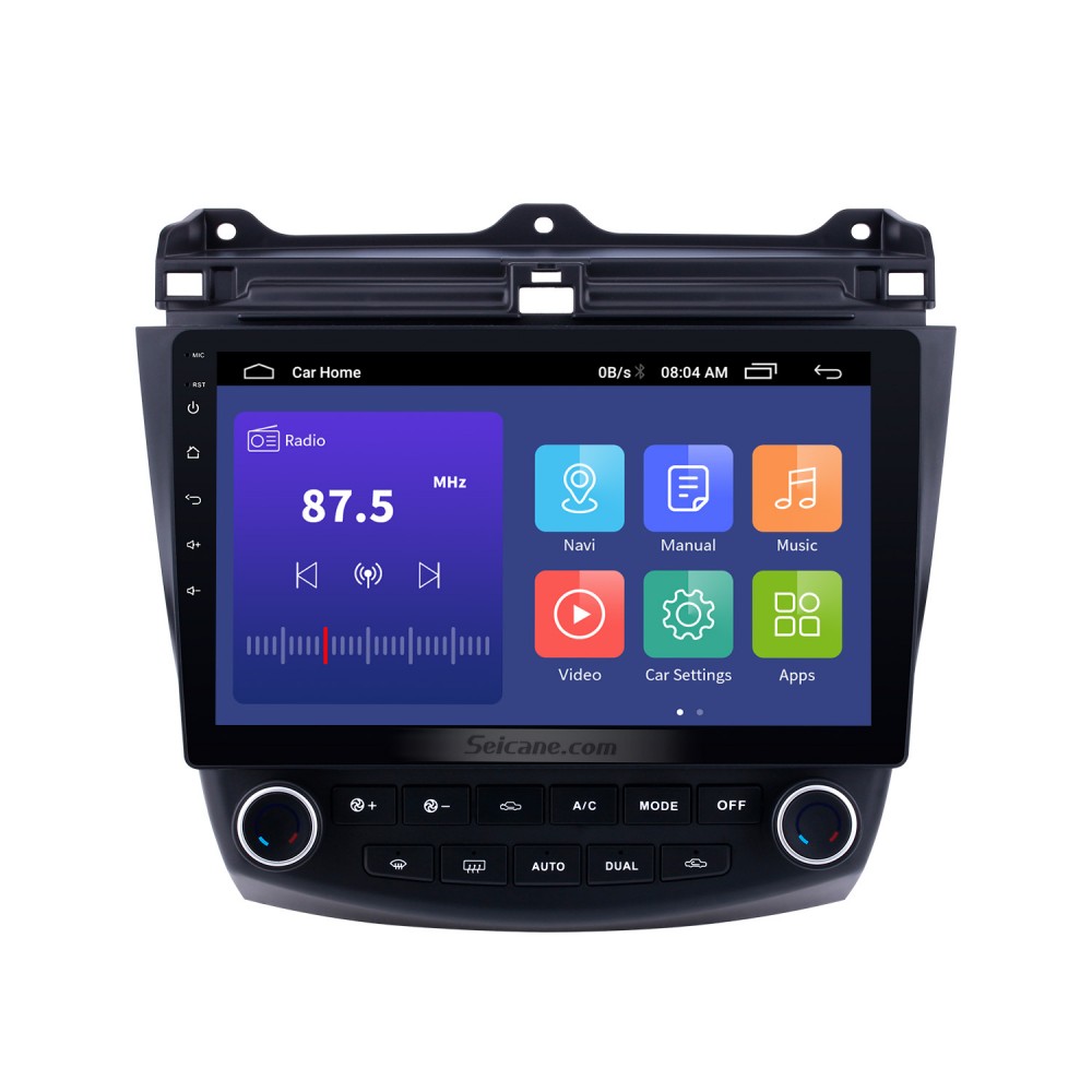 Android Radio 2003-2007 Honda Accord 7 Radio Bluetooth GPS Navigation System