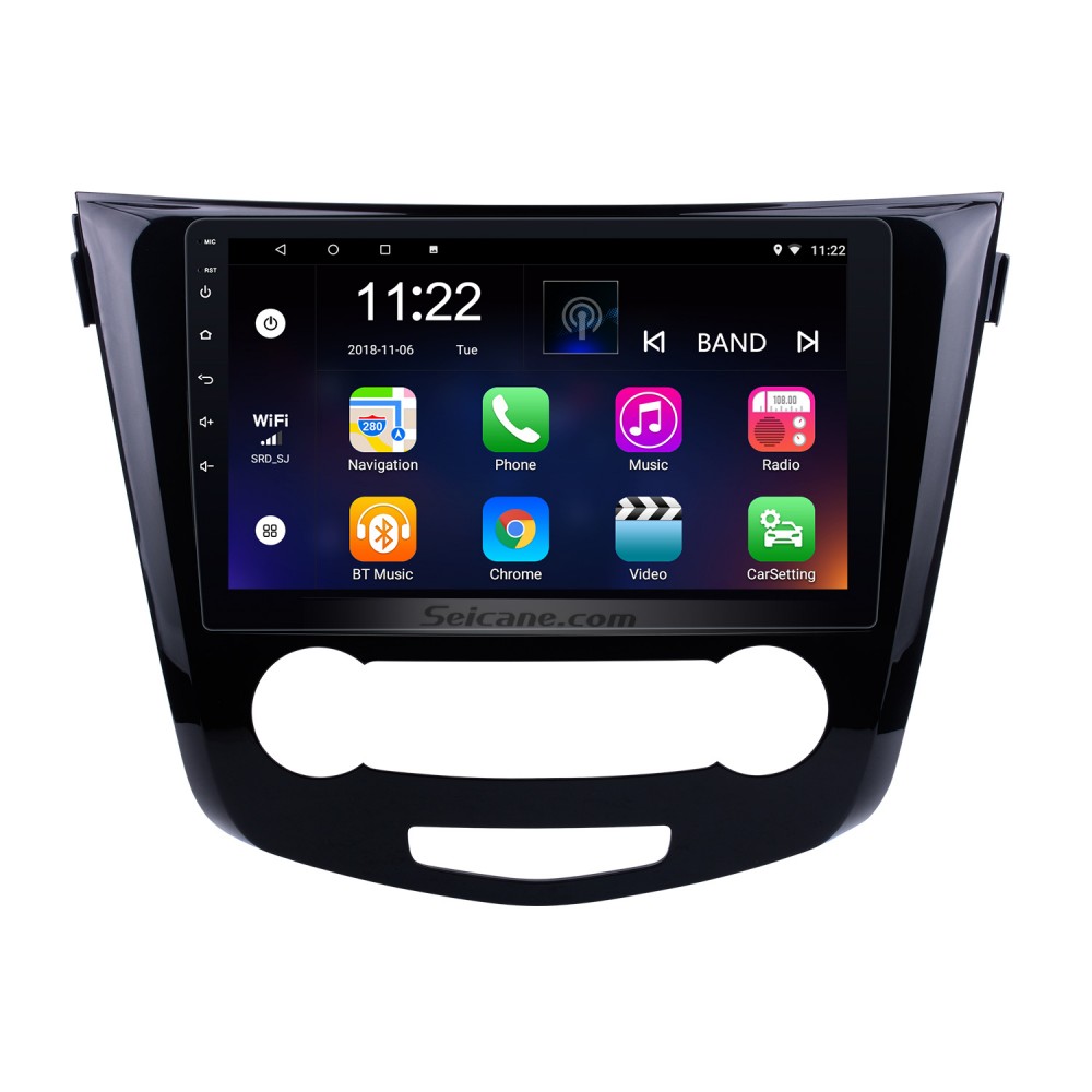 10.1 inch 2012 2013 2014 2015 2016 2017 Qashqai Android 12.0 Radio GPS Navigation Bluetooth USB WIFI 1080P Video Mirror Link DVR Rearview Camera