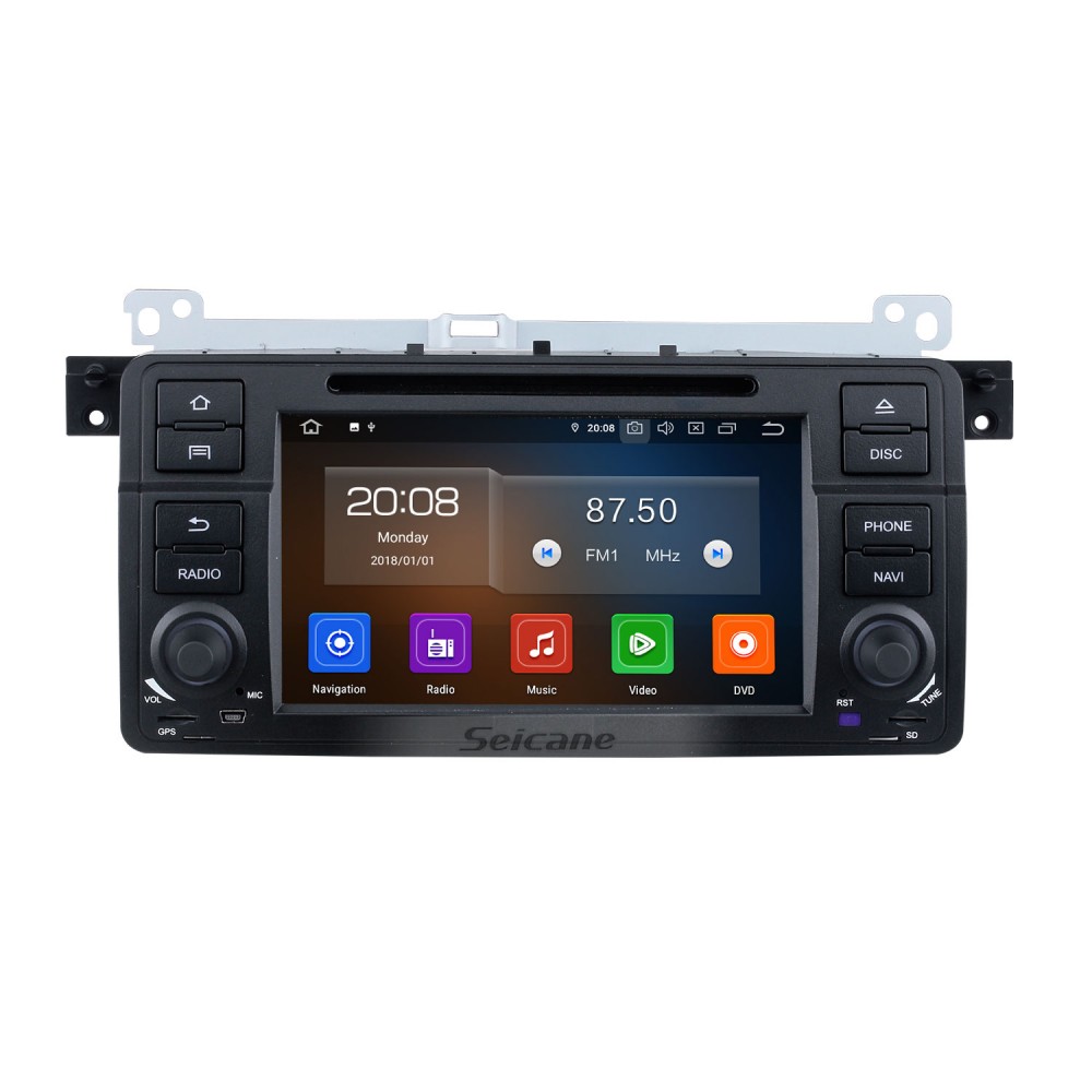 RADIO NAVEGADOR 7 PARA BMW SERIE 3 E46 98-06 USB GPS TACTIL HD TIPO OEM