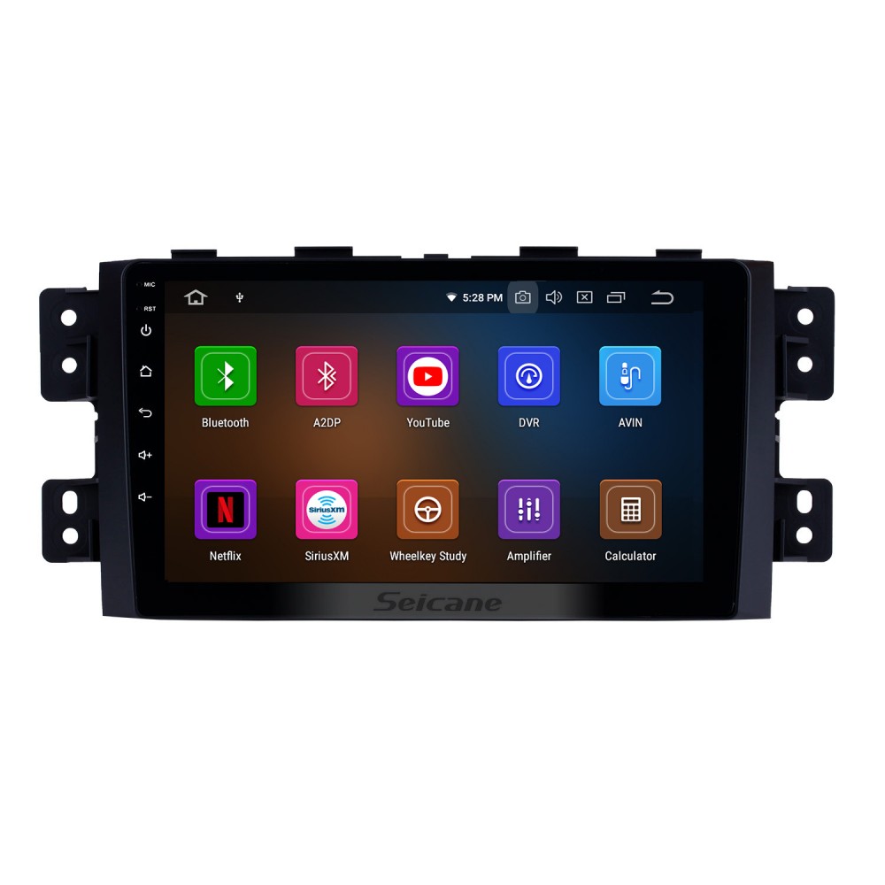 Android 12.0 para 2008-2015 SEAT IBIZA Radio Sistema de navegación GPS de 9  pulgadas con Bluetooth HD Pantalla táctil Carplay compatible con DSP