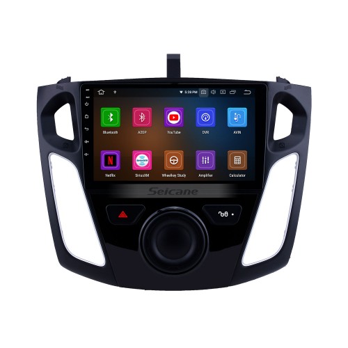 OEM 9 inch Android 12.0 Radio for 2012-2015 Ford Focus Bluetooth Wifi HD Touchscreen GPS Navigation Carplay USB support OBD2 Digital TV TPMS DAB+