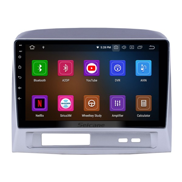 9 inch 2004 Toyota Vios Android 11.0 GPS Navigation Radio Bluetooth HD Touchscreen AUX Carplay Music support 1080P Video Digital TV Rear camera