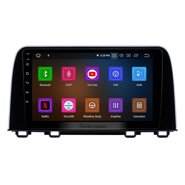 Android 10.0 9 inch 2017 2018 Honda CRV HD Touchscreen GPS Navigation Radio with Bluetooth USB Music Carplay WIFI support Mirror Link OBD2 DVR
