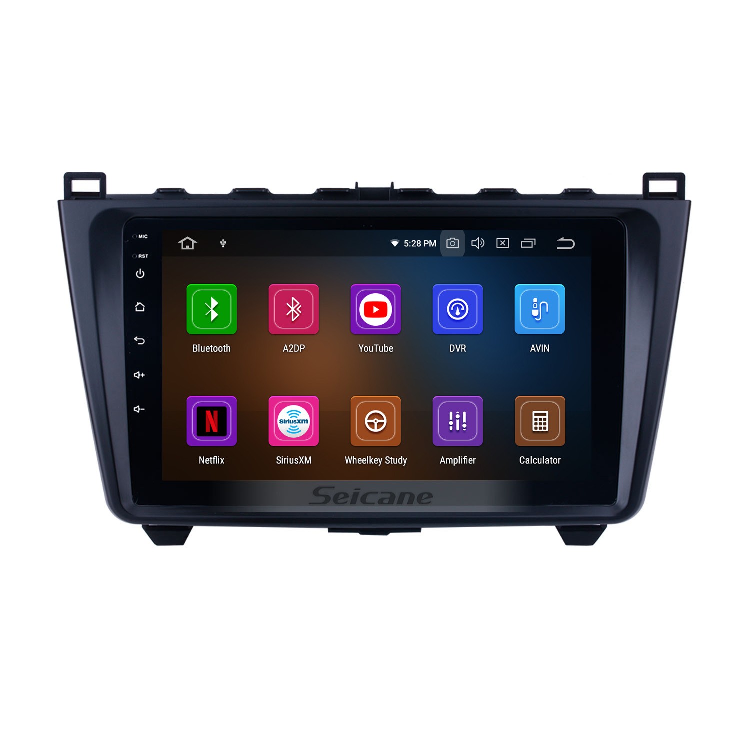 9 Android Bluetooth 13.0 Rui 1024*600 for with full 6 camera link Radio TPMS Mazda DVR Navigation System OBD2 Touchscreen inch Mirror TV wing 2008-2015 Rearview carplay GPS
