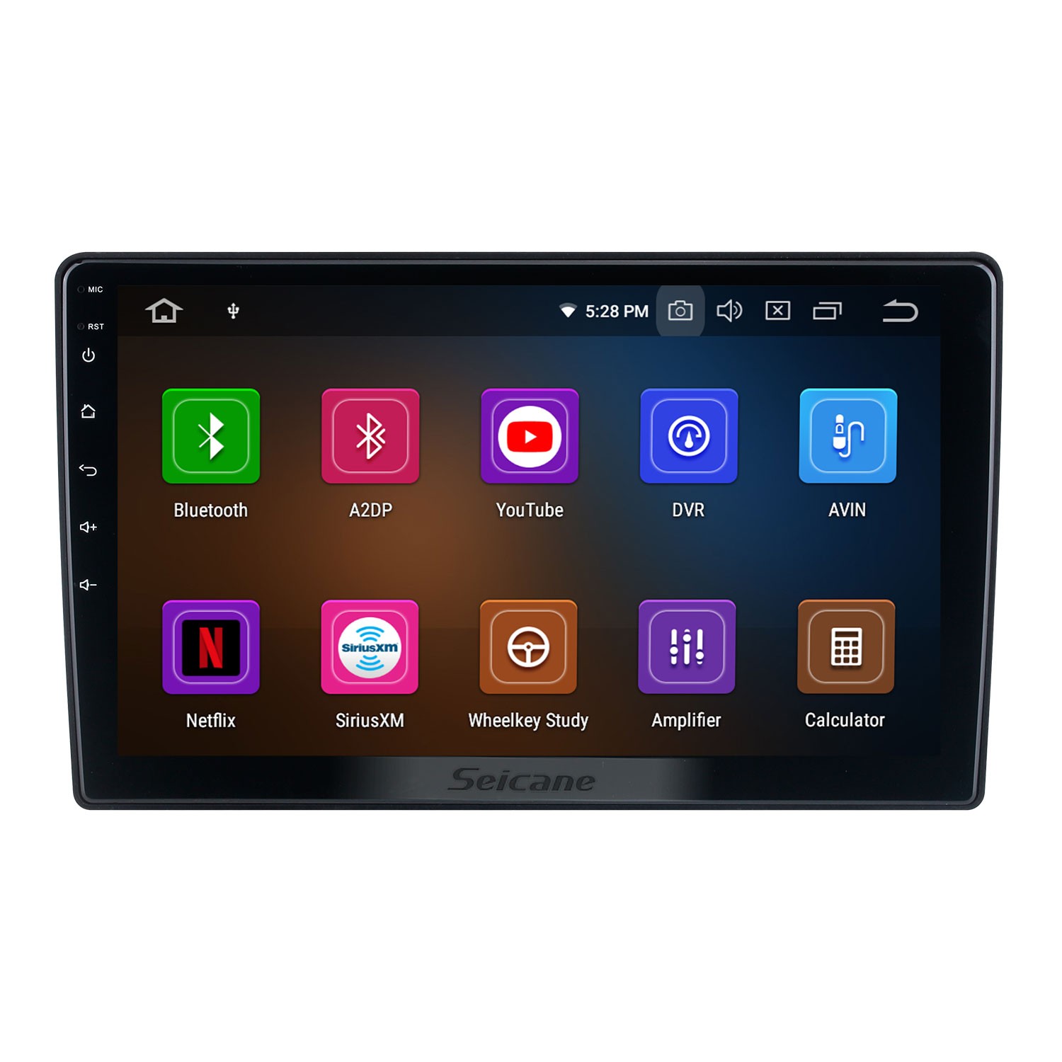  Android 10 Double Din Autoradio Pour Citroen C3-XR 2010-2015  Navigation Plug and Play Car Radio Stereo Bluetooth Sat Nav GPS Supports  Full RCA Output WIFI Camera OBD2 (Color : M300S 3+32G)
