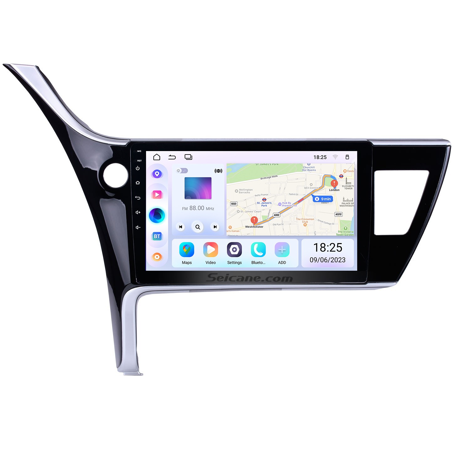 Aftermarket Radio for 11 Bluetooth Auris 2018 Carplay E170 E180 GPS Altis Touchscreen Radio System Navigation Corolla Toyota 2019 2017
