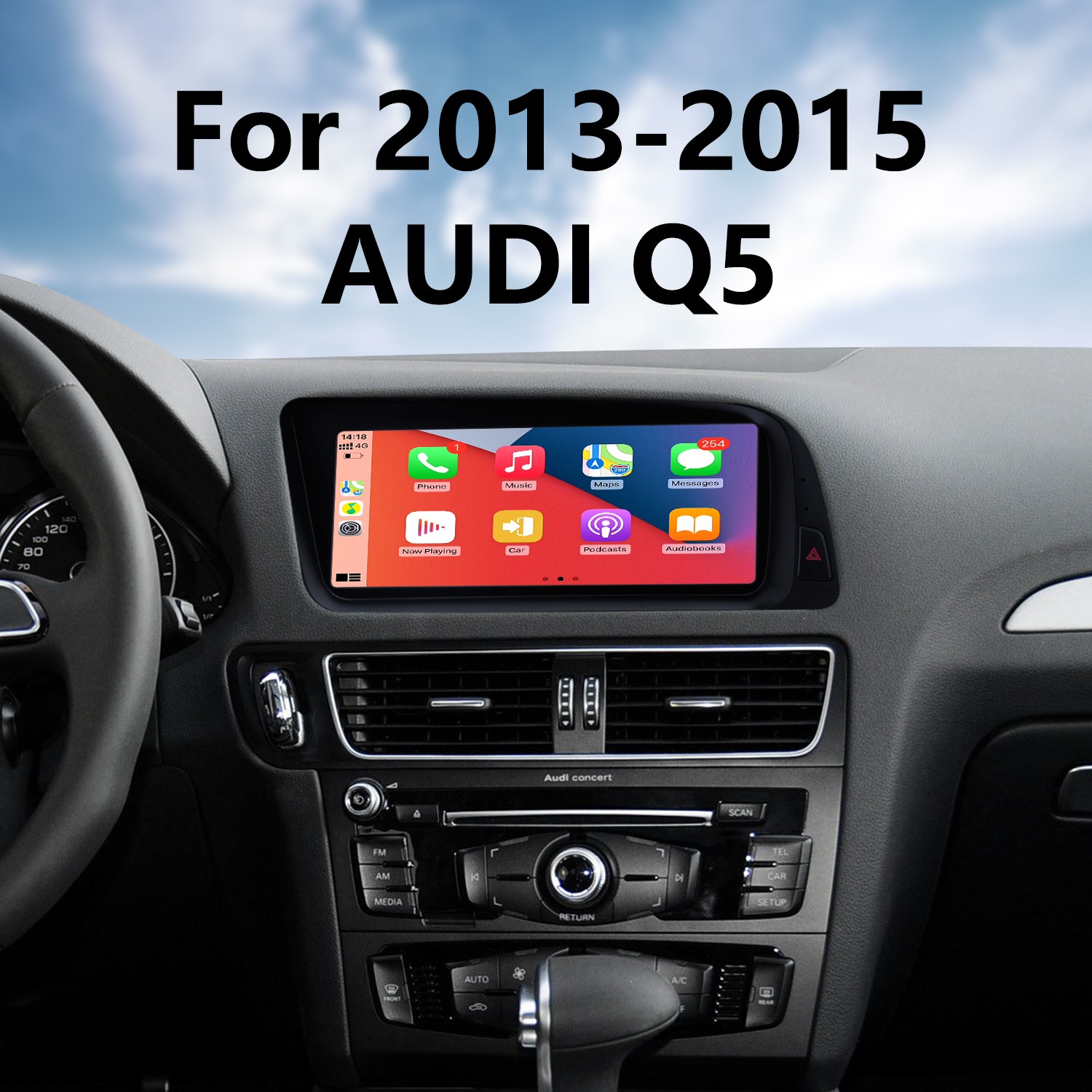  Android 11 Autoradio Pour Audi Q5 2009-2017 Navigation