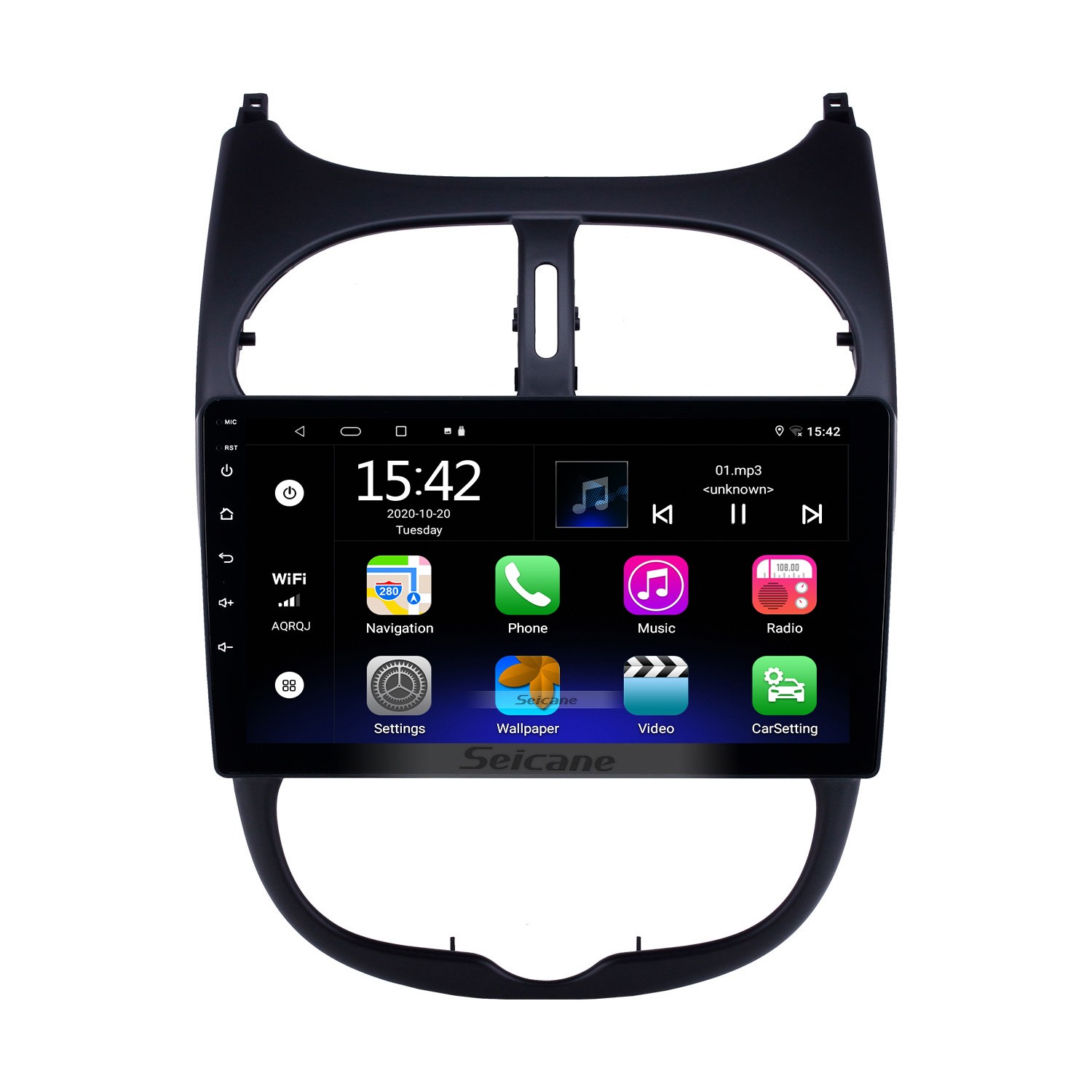Android Car Radio for For PEUGEOT 206 206CC 206SW 2000-2005 2006 2007 2008  Multimedia Audio Wireless Carplay 7inch Screen GPS