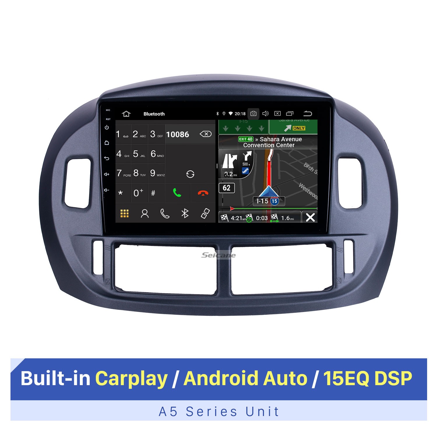 9 Inch HD Touchscreen for 2004 Toyota Previa Autoradio Carplay