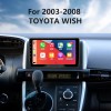 OEM 9 inch Android 13.0 for 2003-2008 TOYOTA WISH Radio GPS Navigation System With HD Touchscreen Bluetooth support Carplay OBD2 DVR TPMS