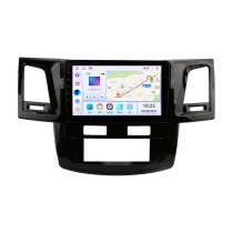 9 inch Android 13.0 for 2005 2006 2007-2014 TOYOTA FORTUNER VIGO HILUX Stereo GPS navigation system with Bluetooth Touch Screen support Rearview Camera