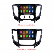 9 inch Android 13.0 2015 Mitsubishi TRITON Manual A/C HD Touchscreen GPS Navigation Radio with USB Carplay Bluetooth WIFI support 4G DVD Player