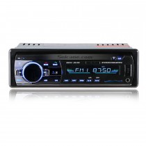 Universal Single 1 Din Audio Bluetooth Handsfree Calls MP3 Player Car FM Stereo Radio with 4 Channel Output USB SD Remote Control Aux