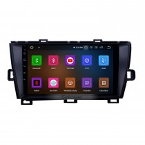 Android 12.0 9 inch GPS Navigation Radio for 2009-2013 Toyota Prius RHD with HD Touchscreen Carplay Bluetooth support Digital TV