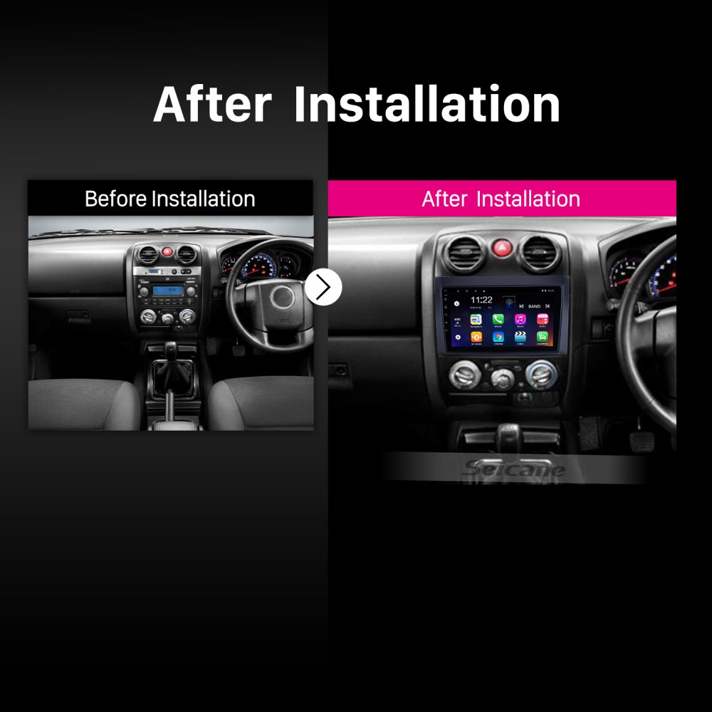 Isuzu D-MAX 2011-2017 Autoradio GPS Aftermarket Android Head Unit  Navigation Car Stereo (Free Backup Camera)
