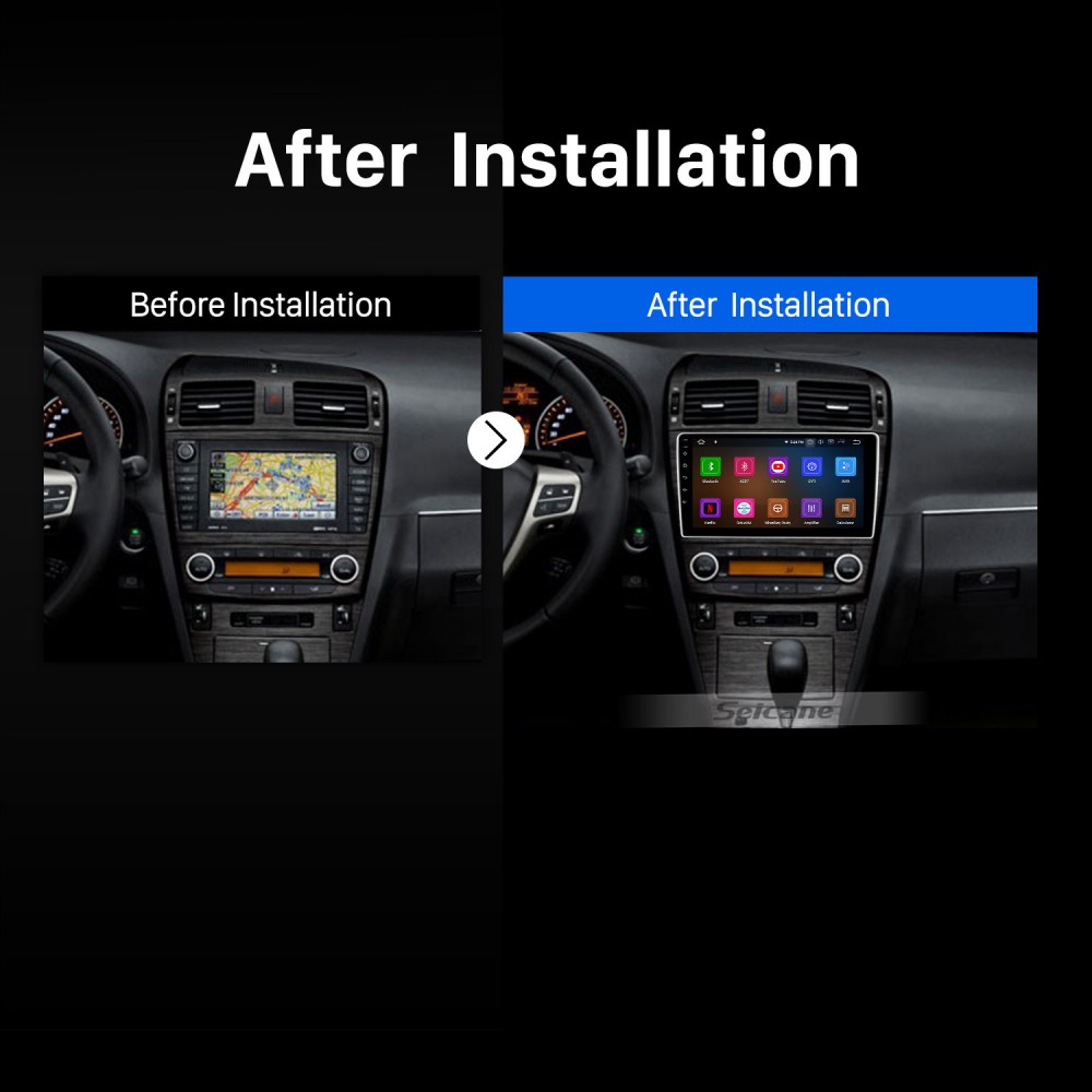 2002 2003-2008 Toyota Android with Bluetooth Avensis Radio