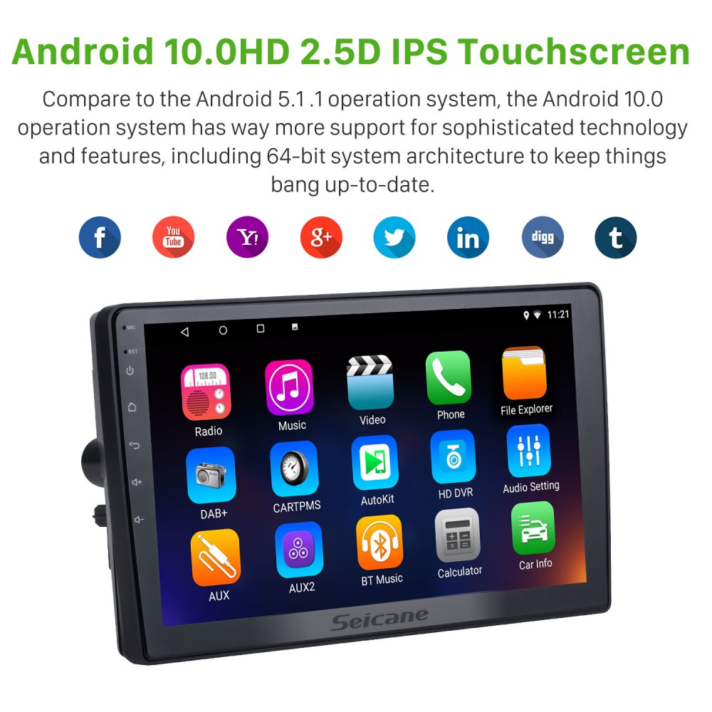 10.1 inch Android 13.0 for 2019 Citroen C3-XR Radio GPS Navigation System  With HD Touchscreen