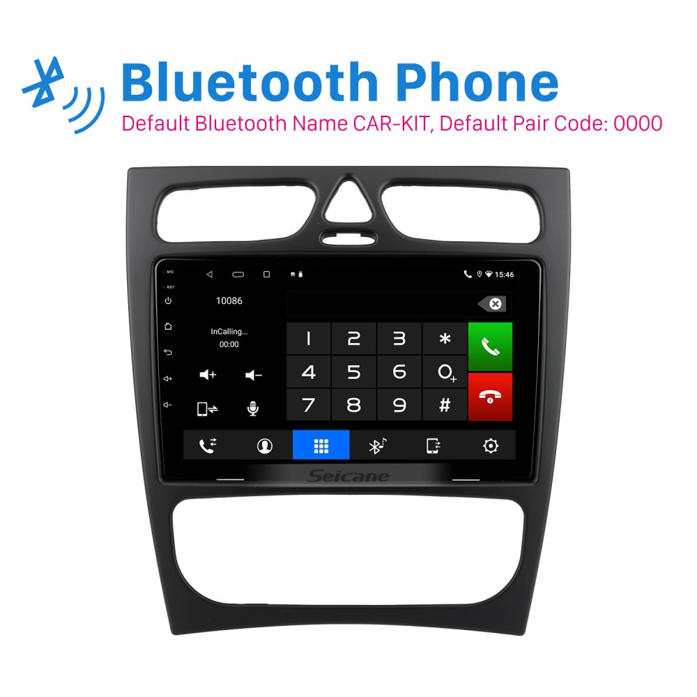 OEM Android head unit for 1998 1999 2000-2002 Mercedes-Benz A-W168