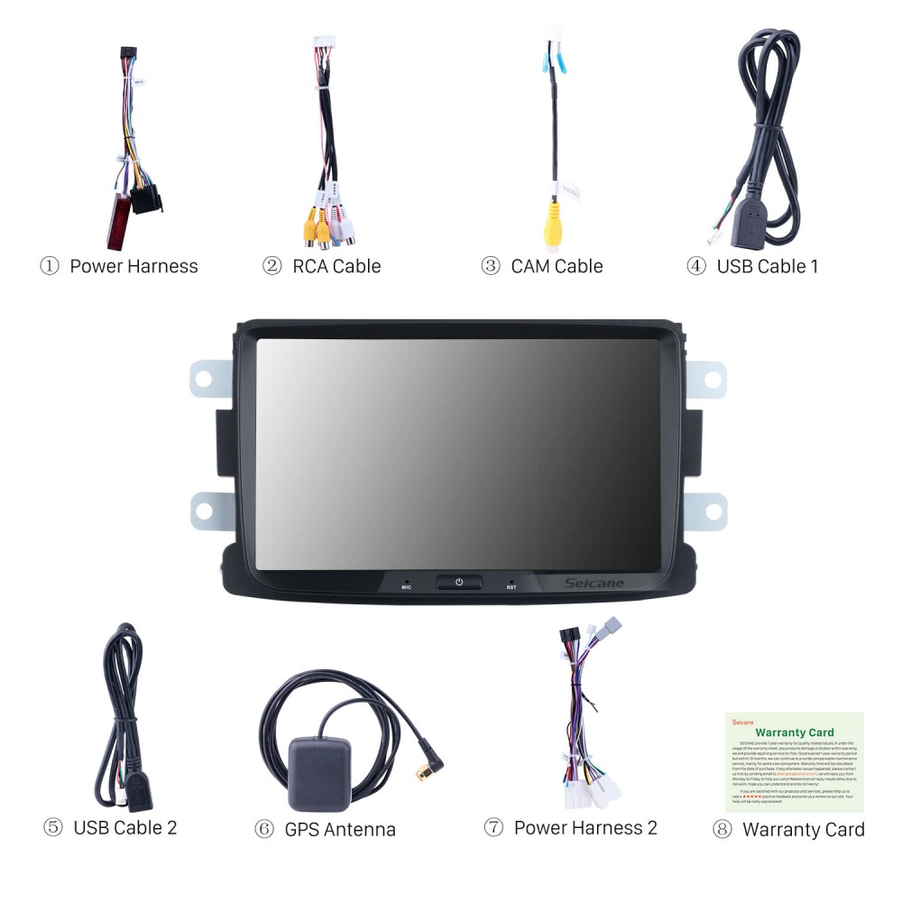 Latest Android 6.0 Operation System Car DVD for Dacia/Sandero