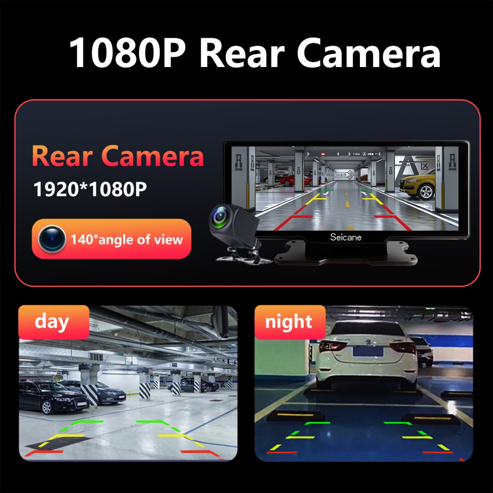 10.26 4K Dash Cam ADAS Wireless CarPlay Android Auto Car DVR 5G WiFi GPS  Navigation Rearview Camera Dashboard Video Recorder