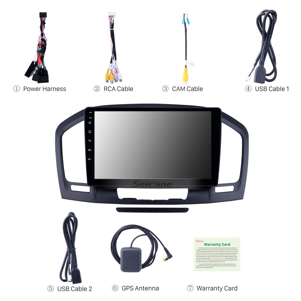 HD Touchscreen 9 inch Android 13.0 GPS Navigation Radio for Buick Regal  Opel Insignia 2009 2010 2011 2012 2013 with Bluetooth AUX support Carplay