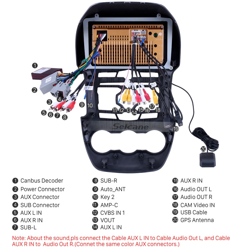Interface Poste autoradio usb Voiture électrique enfant Ford Ranger -  ZalanDrive