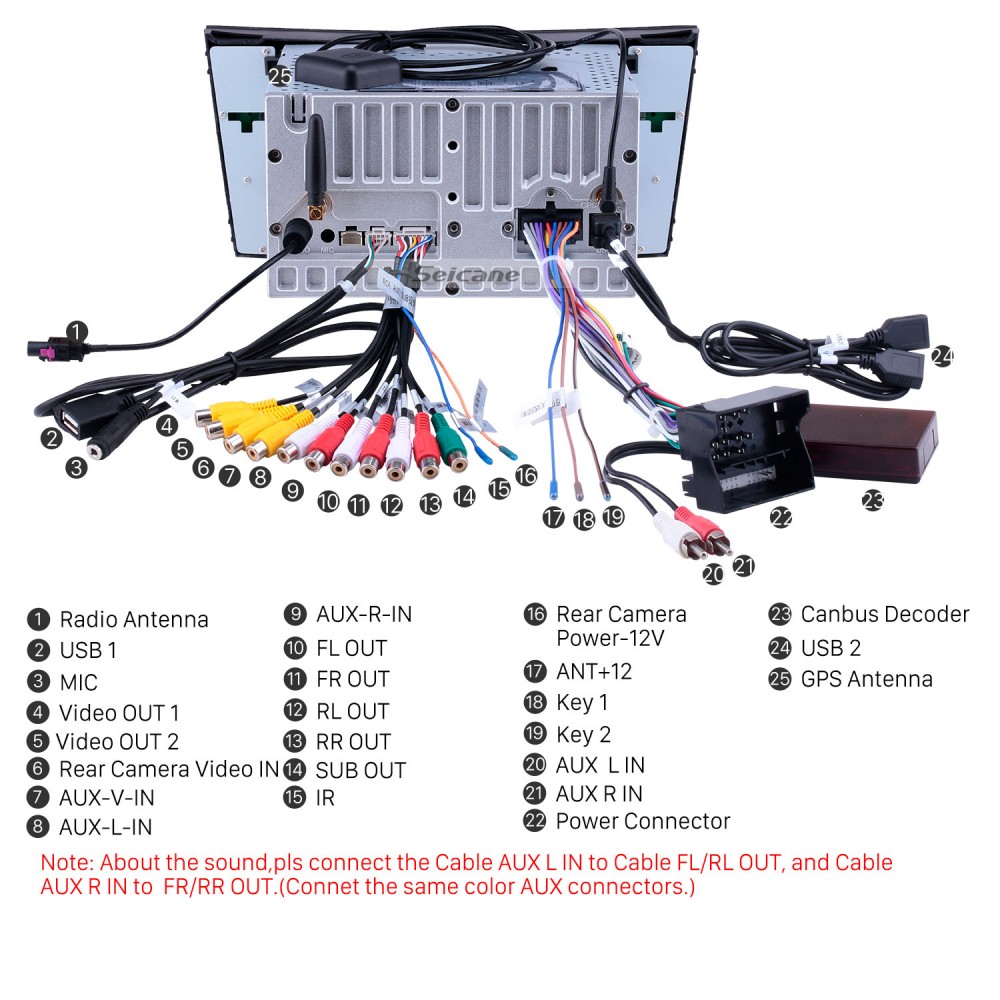 MERCEDES BENZ INSPIRED TRD7412UBOR BLUETOOTH DAB+ 1-DIN CAR RADIO