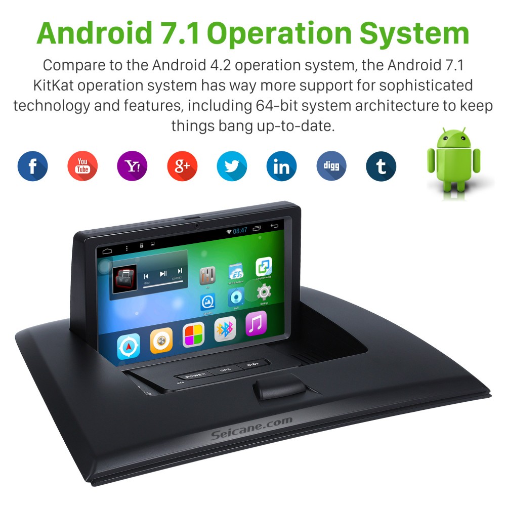 Autorradio 10 Pantalla Extraíble 64 Bits QuadCore Android 5.1