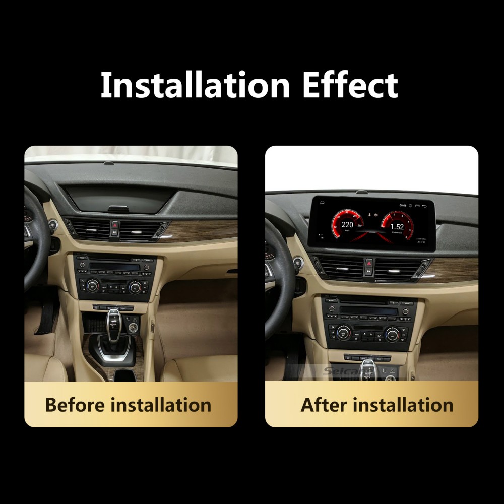 Carplay HD Touchscreen for 2012 2013 2014 2015 BMW X1 E84 CIC Car Radio Auto Navigation System Bluetooth