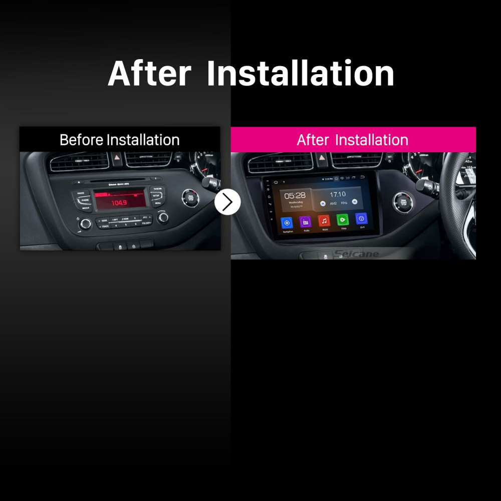 Kia Ceed Cee'd 2 JD 2012 - 2018  Android 12 Car Multimedia Player