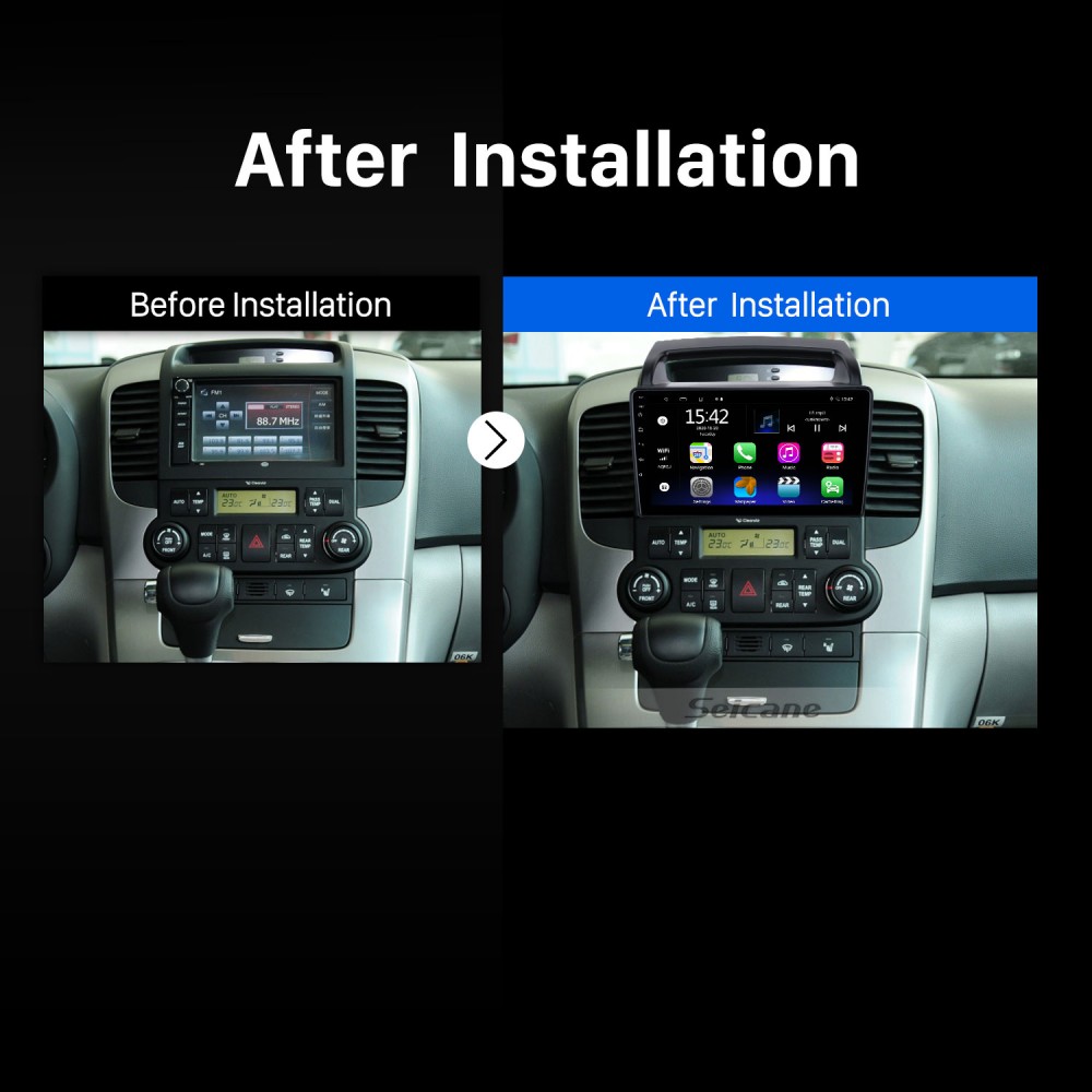 Radio touchscreen with Carnival VQ HD inch Android 2006-2014 13.0 System Navigation Kia GPS 9