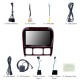 9 Inch HD Touchscreen for 1998-2005 Mercedes Benz S Class W220/S280/S320/S320 CDI/S400 CDI/S350/S430/S500/S600/S55 AMG/S63 AMG/S65 AMG Radio Car Radio Bluetooth Car Stereo System Support Picture in Picture