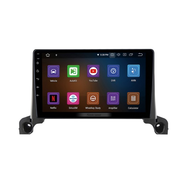 Carplay 9 pouces HD Écran tactile Android 13.0 pour 2017 2018 2019 2020 + PEUGEOT 4008 5008 Navigation GPS Android Auto Head Unit Support DAB + OBDII WiFi Commande au volant