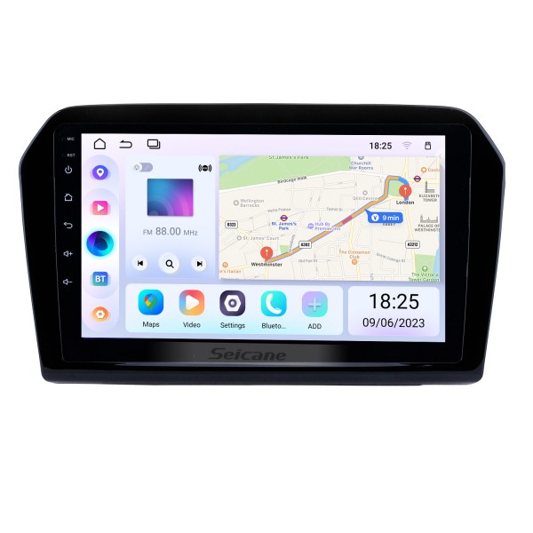 10,2 pouces plein écran tactile stéréo de 2.012 à 2.015 VW Volkswagen Jetta Android 5.0.1 Radio Navigation GPS avec appareil photo Miroir Lien OBD 4G WiFi Bluetooth Music Rearview