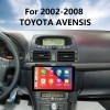 Écran tactile 9 pouces pour 2002-2008 TOYOTA AVENSIS Système de navigation GPS Système stéréo de voiture avec prise en charge de l'autoradio Bluetooth Image dans l'image