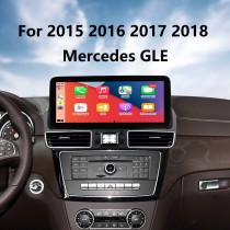 Carplay 9 pouces Android 10.0 pour 2015 2016 2017 2018 Mercedes GLE NTG5.0 Système de navigation GPS stéréo avec Bluetooth Android Auto prend en charge le réseau 4G