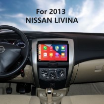 Stéréo à écran tactile HD pour remplacement de radio NISSAN LIVINA 2013 avec navigation GPS Bluetooth Carplay Radio FM/AM prise en charge caméra de recul WIFI