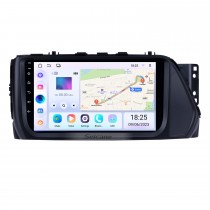 9 pouces 2017 Hyundai VERNA Android 13.0 Lecteur multimédia de voiture Radio Bluetooth avec système de navigation GPS Musique Wifi Lien miroir Prise en charge USB Commande au volant DVR Caméra de recul OBD2 DAB +