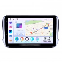 10,1 pouces Android 13.0 Autoradio de navigation GPS pour 2014-2016 Peugeot 2008 avec HD écran tactile Bluetooth USB Réseau sans fil AUX Soutien Carplay SWC TPMS