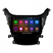 OEM 9 pouces Android 13.0 pour 2014 Hyundai Elantra RHD Radio Système de navigation GPS avec support Bluetooth à écran tactile HD Carplay OBD2 DVR TPMS