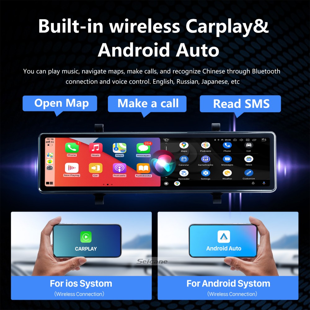 Décodeur Apple CarPlay sans fil pour Peugeot / Citroen Android