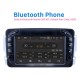 Radio de navigation GPS Android 12.0 7 pouces pour 1998-2006 Mercedes Benz Classe CLK W209/Classe G W463 avec écran tactile HD Prise en charge Bluetooth Carplay DAB+ DVR