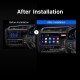 10,1 pouces Android 13.0 pour 2014 2015 HONDA JAZZ FIT Radio Bluetooth Écran tactile GPS Navigation Voiture Stéréo Miroir Lien Commande au volant 1080P DAB+