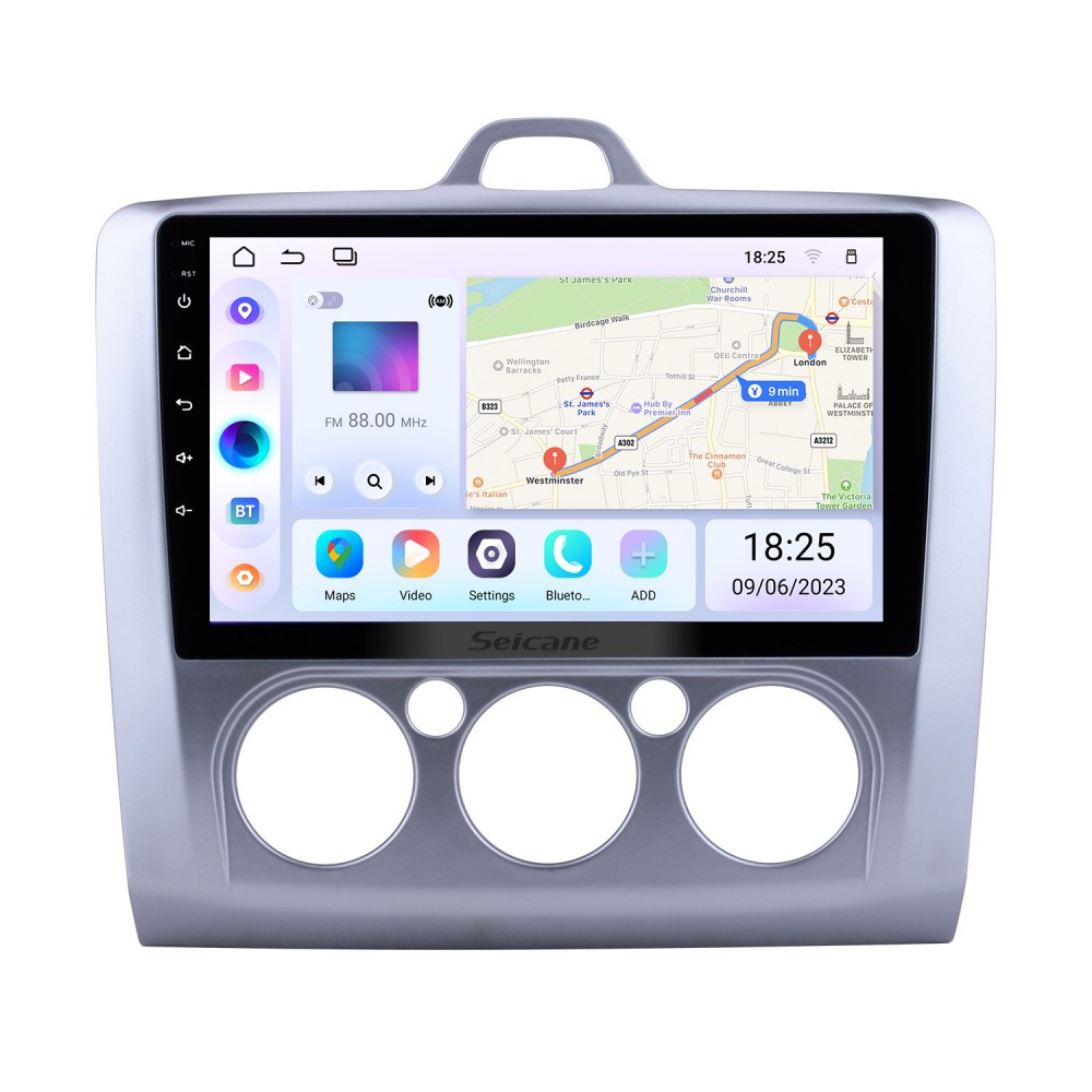 Radio Navegación Ford Focus 2 Mk2 CarPlay Android Auto GPS
